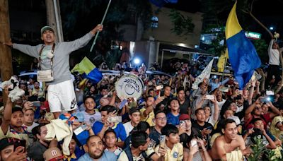 Así fue la serenata que recibió el Club América en Guadalajara previo a su partido contra Chivas | FOTOS