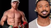 Creed III: Micheal B. Jordan asiste a la pelea del Canelo contra Golovkin