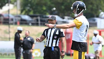 Steelers putting NFL's new kickoff rule to test with officials on site at training camp