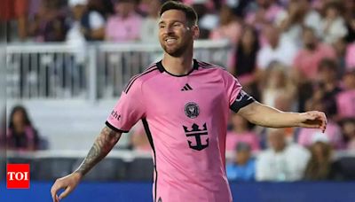 Watch: Lionel Messi bags five assists in Inter Miami's 6-2 MLS win over New York Red Bulls | Football News - Times of India