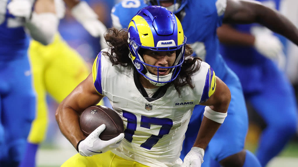 Rams' Puka Nacua has knee injury, headed to IR