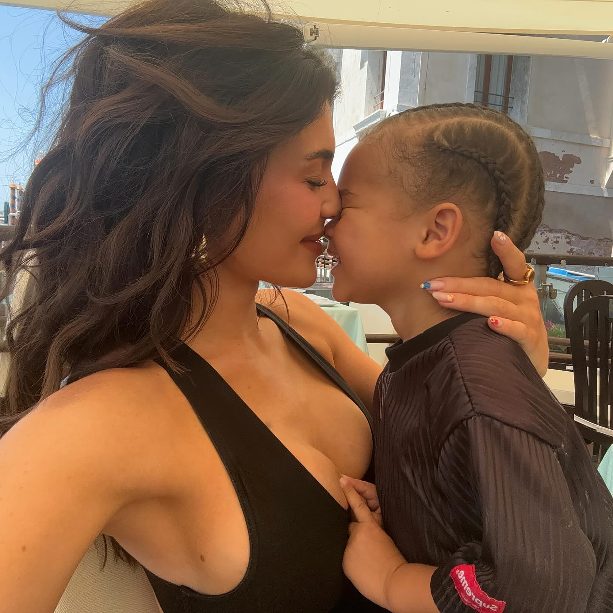 Kylie Jenner Shares Sweet Mother-Son Moment With Aire During Family Venice Getaway