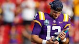 Where does LSU's quarterback room rank nationally entering 2024?