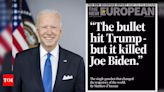 ‘The bullet hit Trump - but killed Biden’: The prophetic UK newspaper heading that predicted POTUS' fate | World News - Times of India