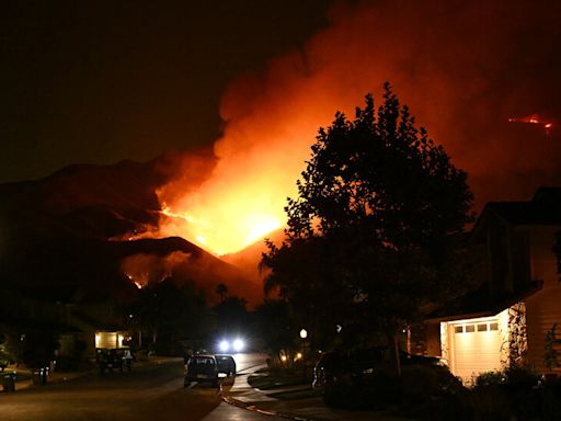 Line Fire and Airport Fire Threaten Southern California: Live Updates