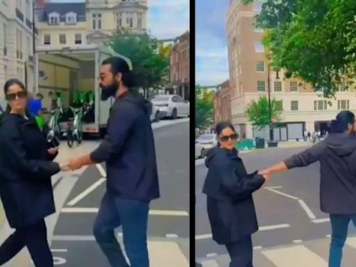 Katrina Kaif Pregnancy Rumours: Amid pregnancy rumours, Katrina Kaif stops Vicky Kaushal while walking on a London street, as she realises they are being recorded, video goes viral | - ...