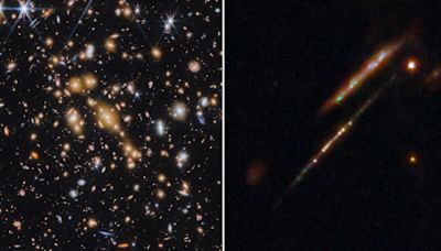 Peer back in time to 460 million years after the Big Bang with these visuals of ‘first-ever star clusters’