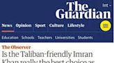 The Guardian raises stinging questions about Imran’s suitability as Oxford next chancellor