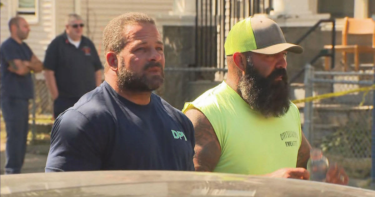 "Hero" firefighter saves girl in burning Massachusetts home with help from DPW workers