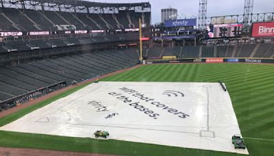 White Sox, Guardians delayed by rain