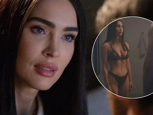 Las atrevidas escenas de Megan Fox como una seductora IA asesina para su nueva película