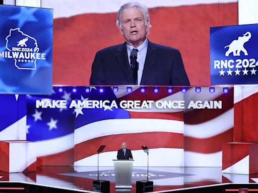 Watch evangelist leader Franklin Graham's speech at the Republican National Convention