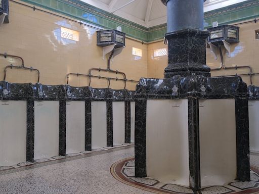 Inside Britain's best public toilet (which even has a visitors book)