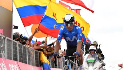 Movistar Team confirmó decisión sobre el futuro de Nairo Quitana tras su buen desempeño en el Giro de Italia