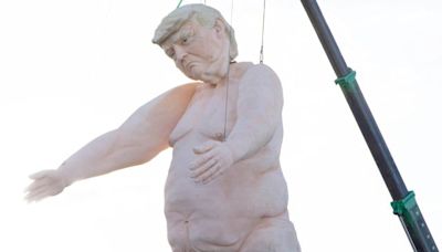 Naked Donald Trump statue near Las Vegas branded 'deplorable'