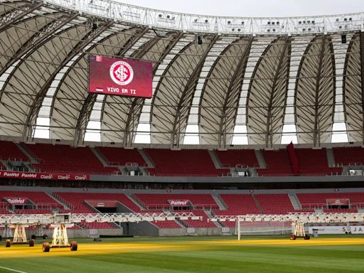 Como estava o Beira-Rio durante a enchente e como ficou para o jogo entre Inter e Vasco | GZH