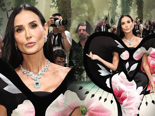 Demi Moore Makes an Unforgettable 2024 Met Gala Comeback