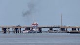 Barge hits a bridge in Galveston, Texas, damaging the structure and causing an oil spill