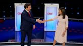 Haley and DeSantis faced off in a GOP debate while Trump held a town hall. Follow live updates