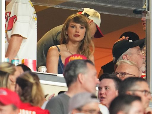 Taylor Swift sits separate from Brittany Mahomes at Chiefs game amid Trump support controversy