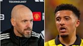 Man Utd boss Ten Hag extends olive branch to Sancho after Dortmund masterclass