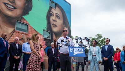 CT Democrats rally behind Kamala Harris, running mate Tim Walz ahead of convention