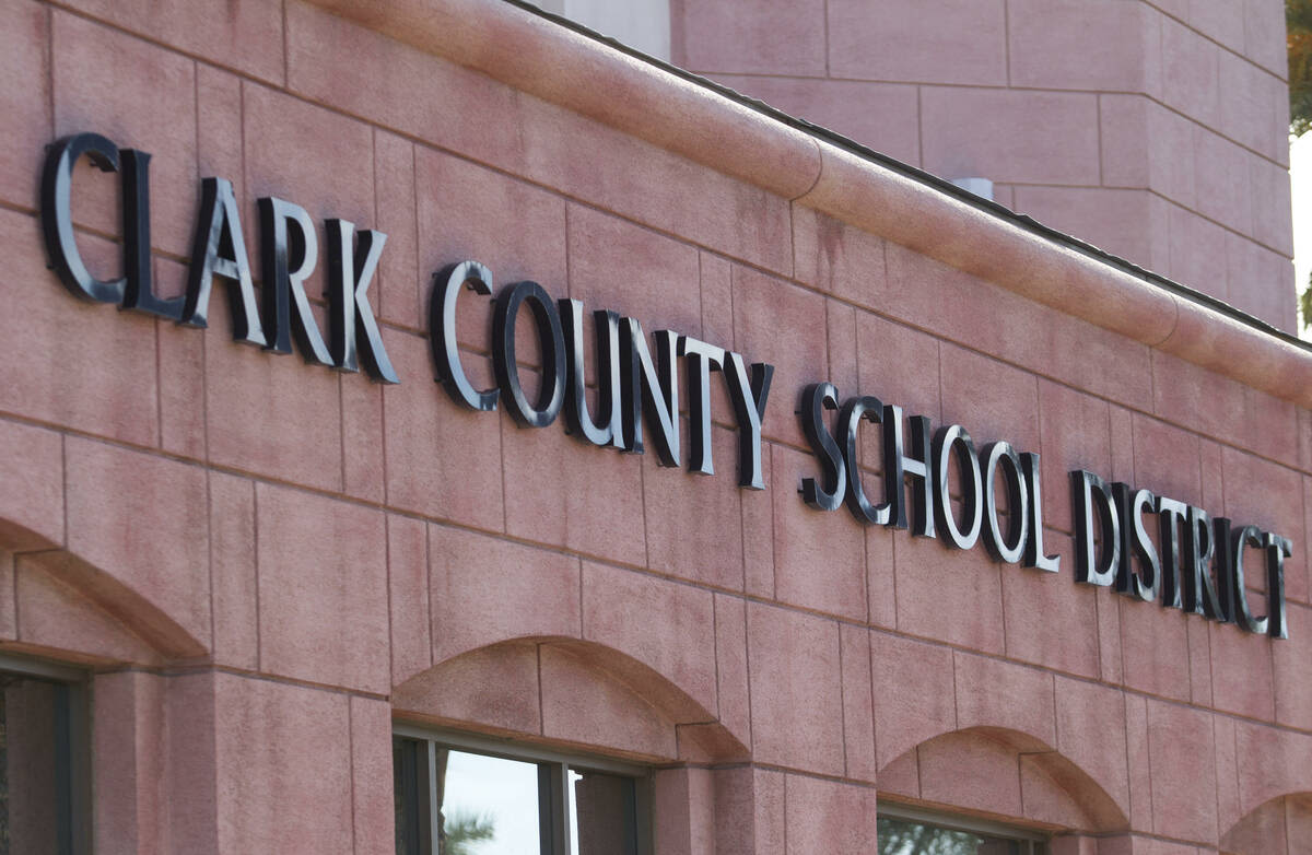 LETTER: Business as usual at the Clark County School District
