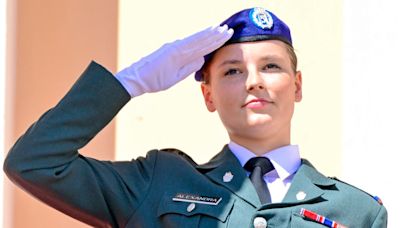 Ingrid Alexandra looks regal in military uniform for Constitution Day