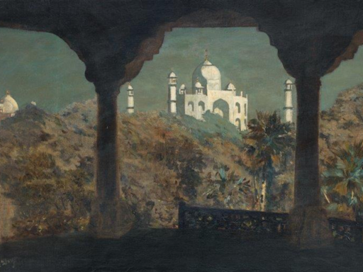 India between 1857 and 1947: How many different ways can you paint the Taj Mahal in Agra?