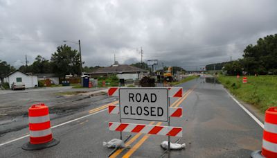 Savannah closes roads as Ogeechee River continues to swell from Tropical Storm Debby rains