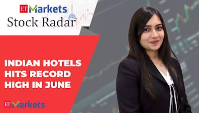 Stock Radar I Time to buy? Indian Hotels gave a breakout from a 4-month consolidation: Shivangi Sarda