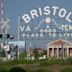 Bristol Virginia-Tennessee Slogan Sign