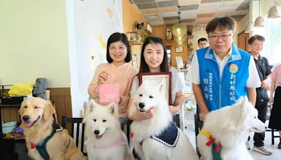 新竹縣寵物友善空間首張標章 這家餐廳搶頭香