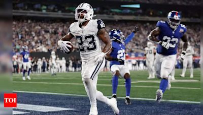 NFL streaming record shattered: 16.22 million tune in for Cowboys’ victory over Giants | NFL News - Times of India