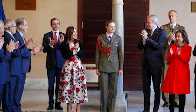 Leonor recibe la Medalla de Las Cortes de Aragón