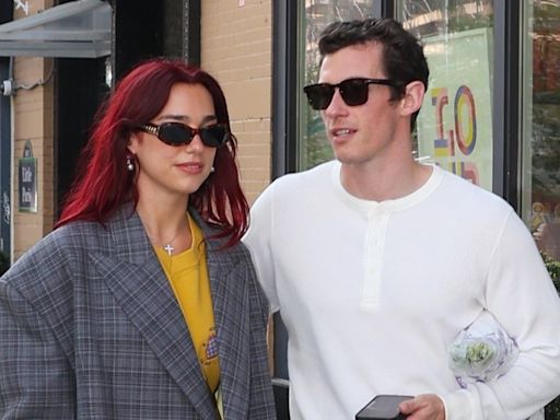 Dua Lipa Shows Off Her Stylish Side During Day Out with Boyfriend Callum Turner