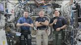 Russian cargo ship docks at space station amid commercial crew visit