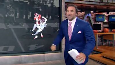 Jeff Saturday Yelled About Pancake Blocks While Dodging Actual Pancakes on 'Get Up'