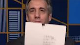 Michael Cohen Produces Old Trump Document To Make Damning Point About Ex-Boss