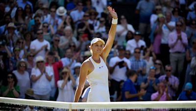 Is this the coldest celebration in Wimbledon history?