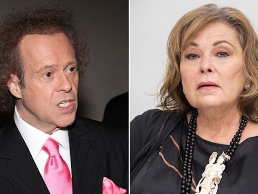 Richard Simmons claims Roseanne Barr tried to ‘force feed’ him on her talk show