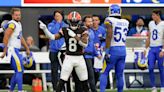 'His butt cheek hit in bounds': Referee gets cheek-y during Browns vs. Rams game