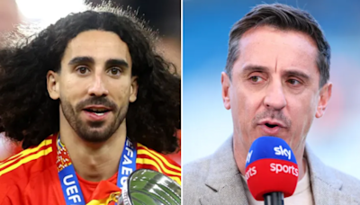 Cucurella proved Gary Neville wrong - but not his Chelsea critics