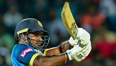 Perera fifty steers Sri Lanka to 161-9 in India T20