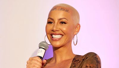 Amber Rose Unfazed by Mixed Reactions to Her Forehead Tattoo | EURweb