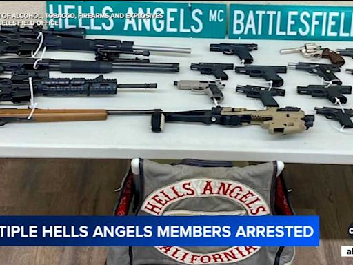 Entire Bakersfield chapter of Hells Angels arrested in multi-agency investigation