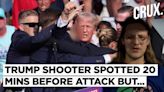 Trump Shooter Searched For Biden, Butler Rally On Phone | Police Lacked “Manpower’ For Surveillance - News18