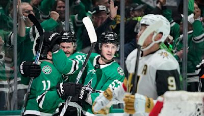 Stars first to hold serve at home, beat Knights 3-2 in Game 5 for series lead in NHL playoffs