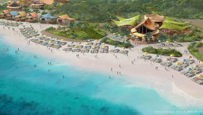 Disney Cruise Line Unveils New Entertainment Details, Map Image for Private Island Lookout Cay