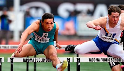 ‘I knew I was at least second’ — photo finish highlights 3A state hurdles final